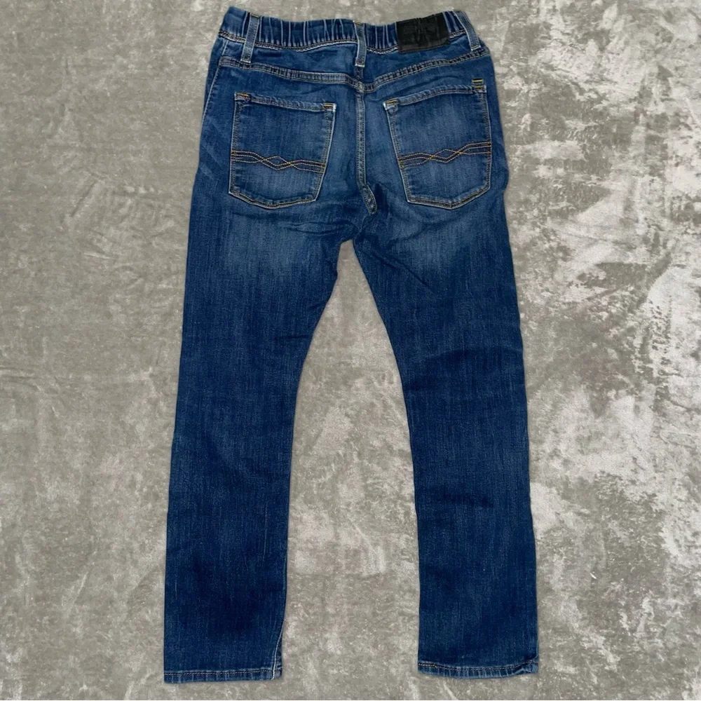 GAP Kids Distressed Blue Jeans & Tan Pattern Shorts Bundle Size 12 Boy